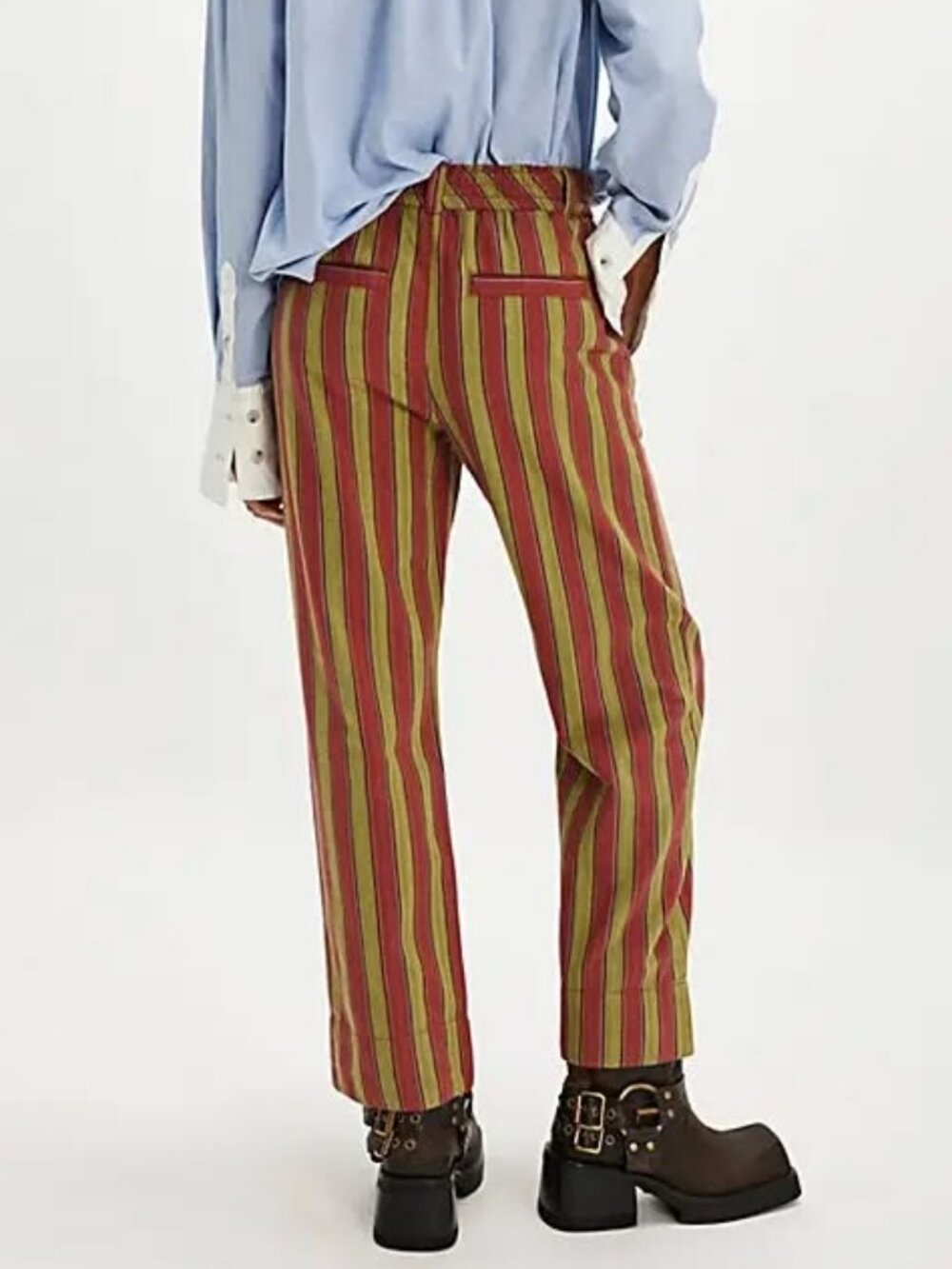 Free People Women's Marielle Pull-On Pants in Carnival Baja Combo Size Small - Picture 2 of 9